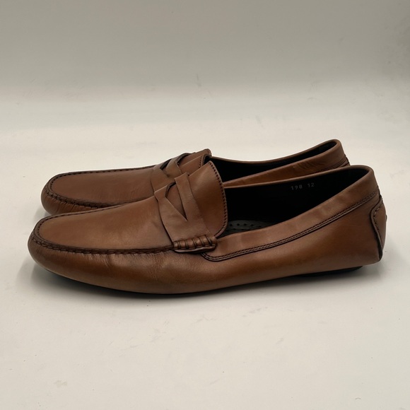 To Boot Brown Leather Slip-On Loafers main image 3